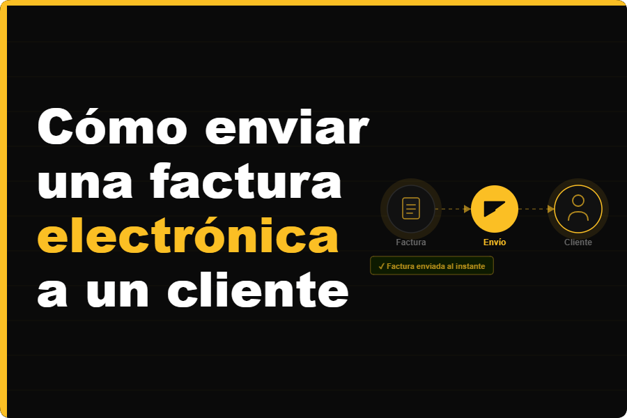 Cómo enviar una factura electrónica a un cliente